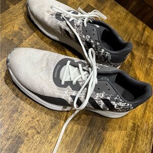 Adidas Men's Dark Grey and White Golf Shoes Size 14